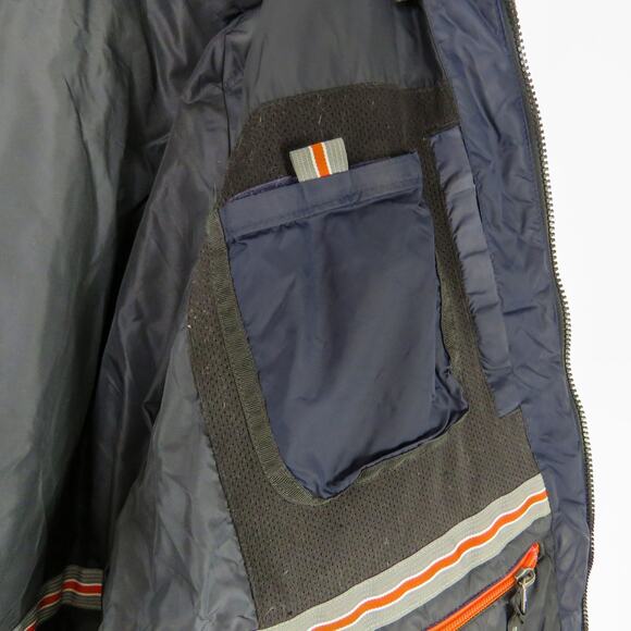 Timberland Men's Navy Blue Puffer Jacket Parka Coat XL - Picture 11 of 11